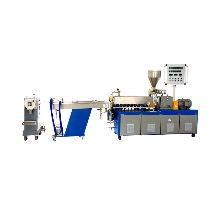 降解塑料-25雙螺桿小型造粒機組